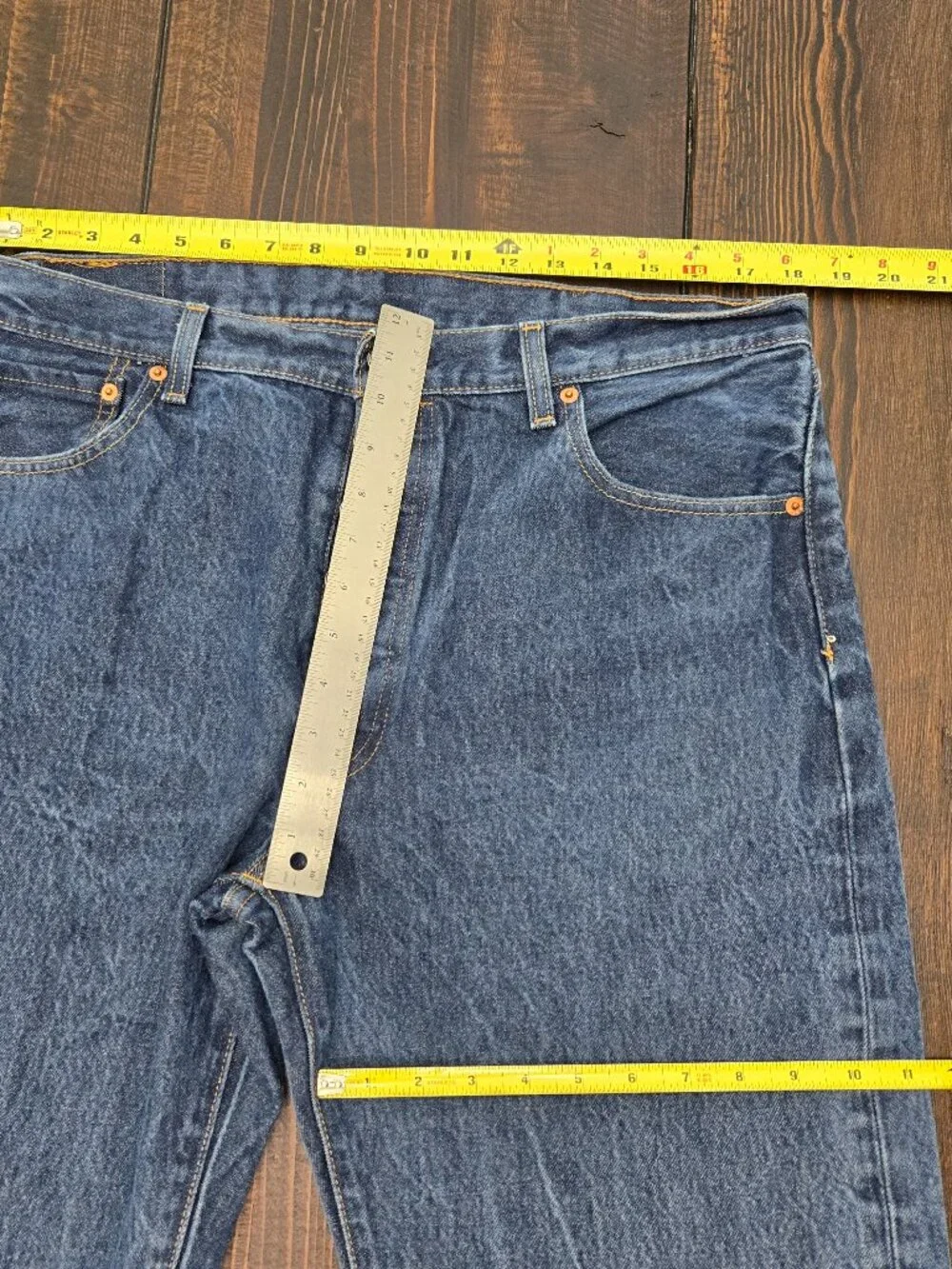 Lot of 2 Levis 501 Mens Jeans 36x34 Original Fit Blue Denim Button Fly Bundle